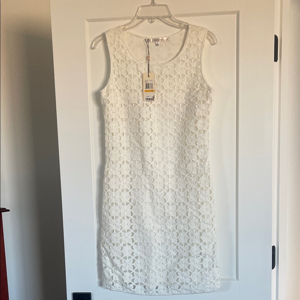 Studio M Ivory Lace Mini Dress